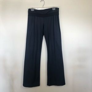 Lululemon Navy Blue Yoga Flare Pants